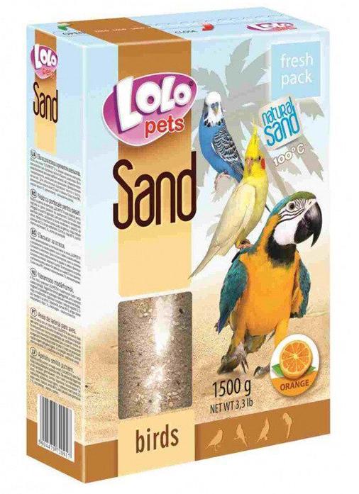 LoLo Pets Песок для птиц апельсиновый 1500г