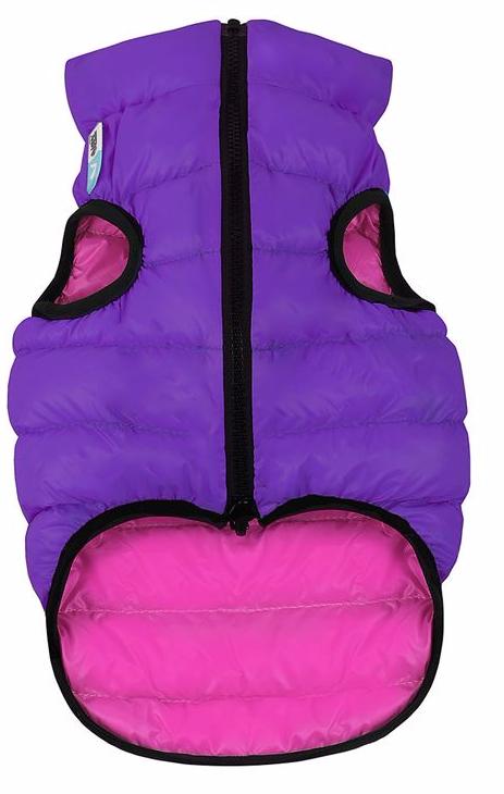AiryVest Курточка двухсторонняя,S 40,розово-фиолетовая