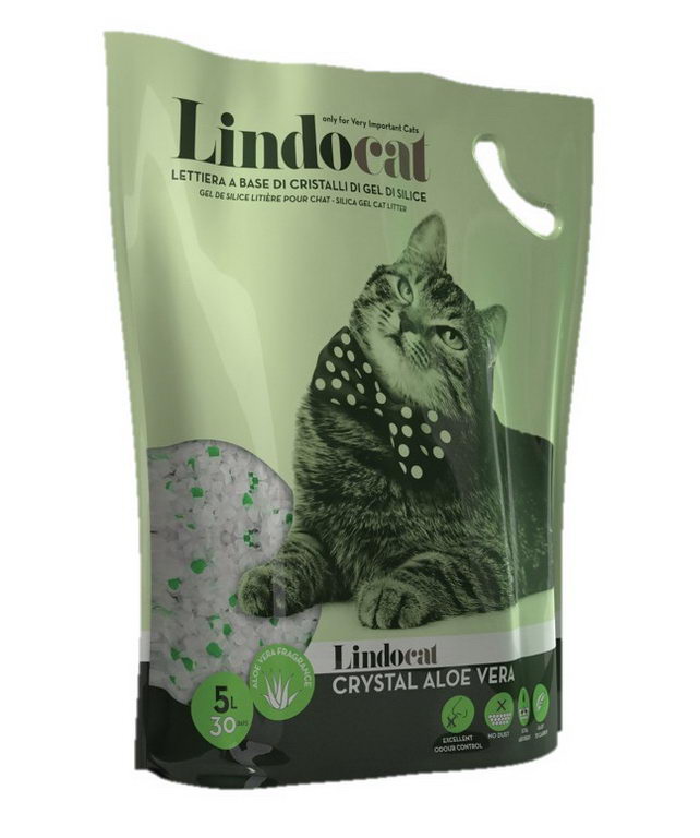 LINDOCAT Наполнитель "Crystal Aloe Vera" силикагель 5л
