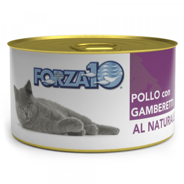 Форза 10 Cat New Nat Naturale ж/б Корм для кошек курица,креветки 75г
