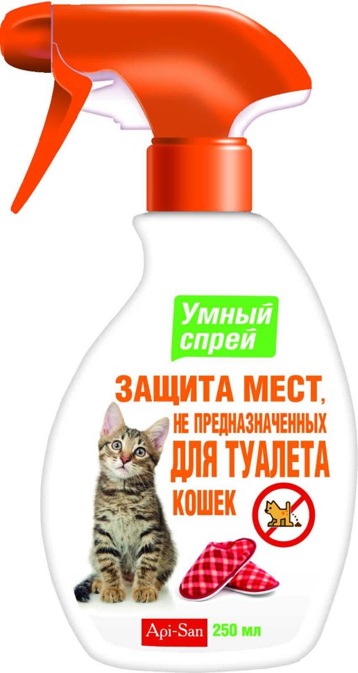 Спрей Умный Защита мест НЕ предназначенных для туалета кошек 200мл