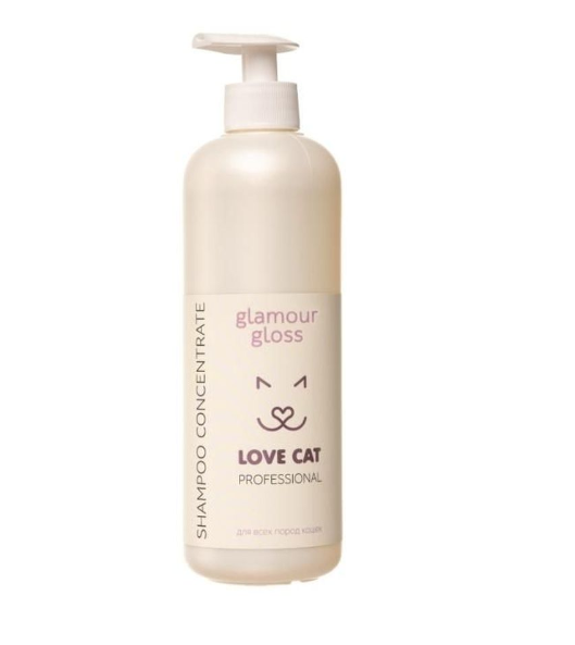 Шампунь-концентрат "Glamour Gloss" для особого блеска Кошки 500мл