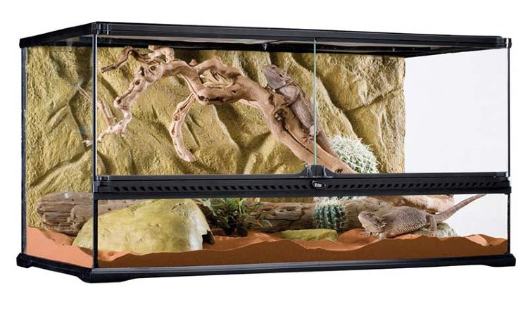 Н226134 Террариум L "ExoTerra" из силикатного стекла 90х45х45см РТ2613