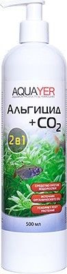 AQUAYER 2в1 Альгицид + CO2 средство против водорослей 500мл
