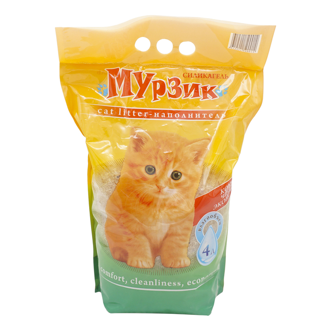 Мурзик  Силикагелевый наполнитель 4л