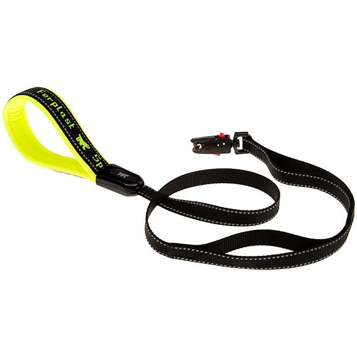 Ферпласт SPORT DOG MATIC G 25/120 поводок,желтый