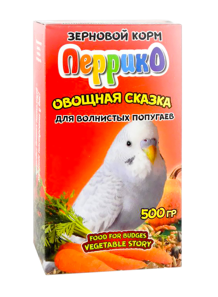 Эльф Корм Овощная сказка для волнистых попугаев 500г