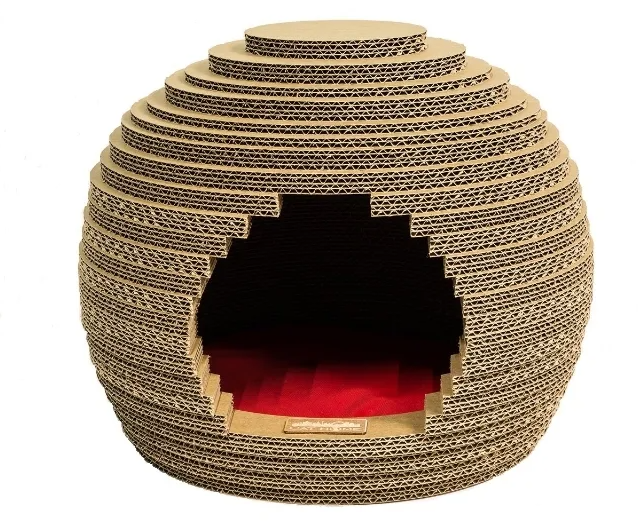 Cat Home Домик "Hive " (гофрокартон)