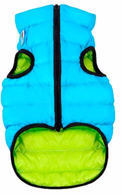 AiryVest Курточка двухсторонняя,M 40,салатово-голубая