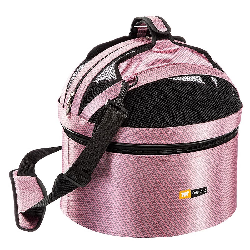 Ферпласт COCOTTE Сумка-переноска 35х35х34 см (розовая)
