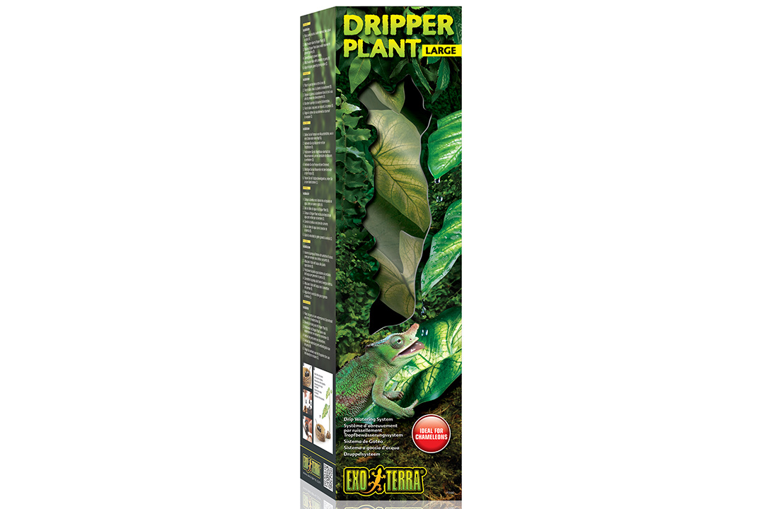 Н224925 Растение "ExoTerra" Dripper Plant L с системой кап-ого полива 12х9х54см РТ2492