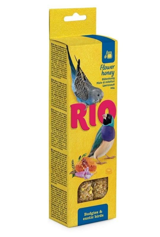 RIO Sticks палочки для волнистых попугайчиков и экзотов с медом 80г