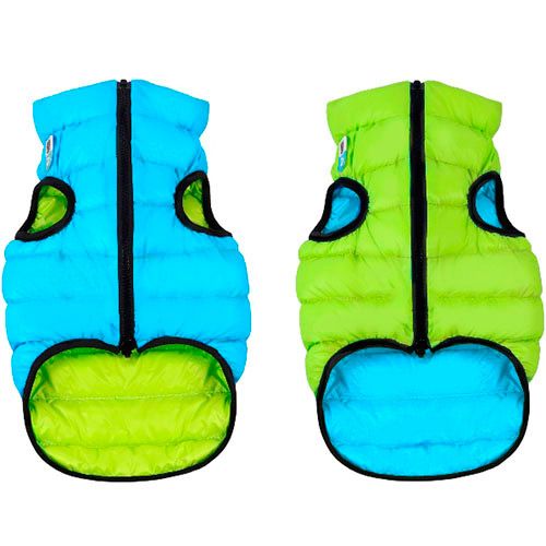 AiryVest Курточка "L 55" двухсторонняя салатово-голубая