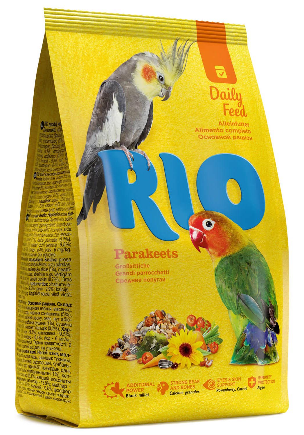 RIO Корм для средних попугаев