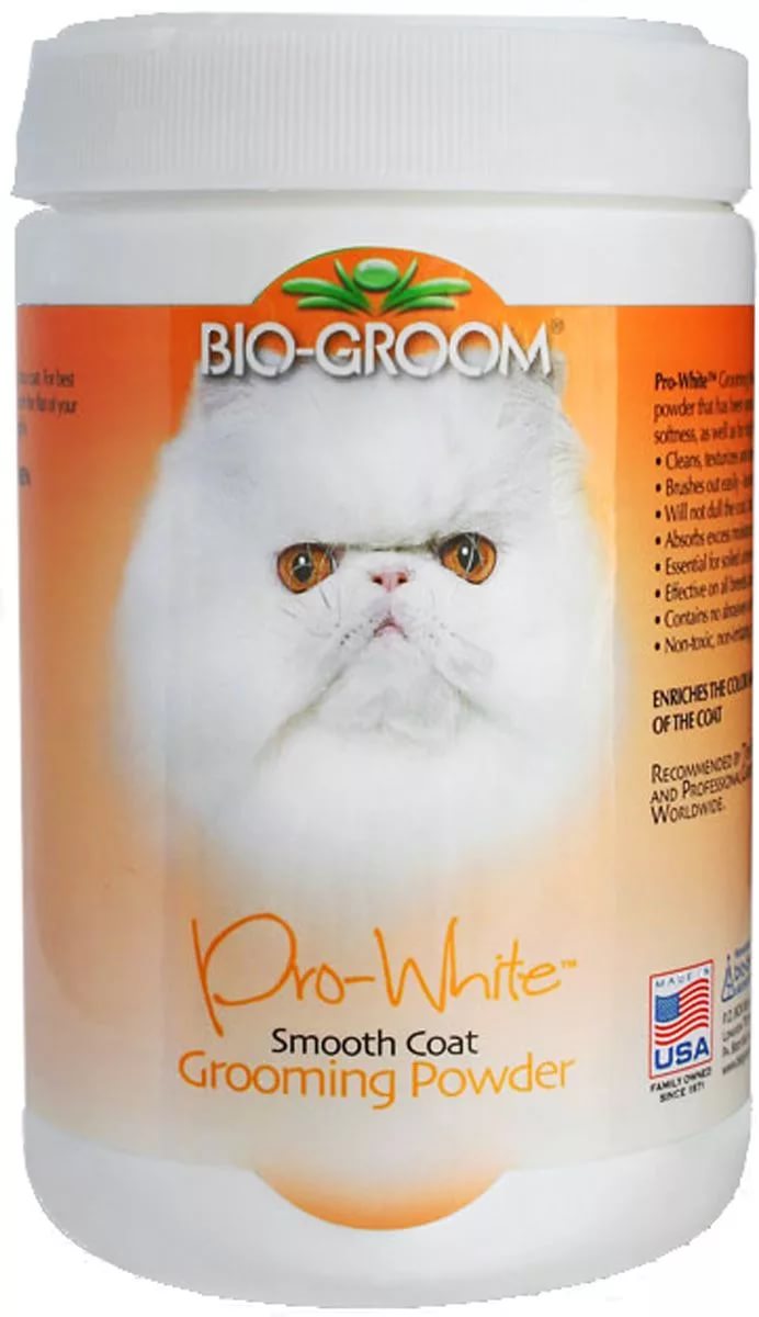 Bio-Groom Pro White Smooth Пудра мягкая 170г (банка)