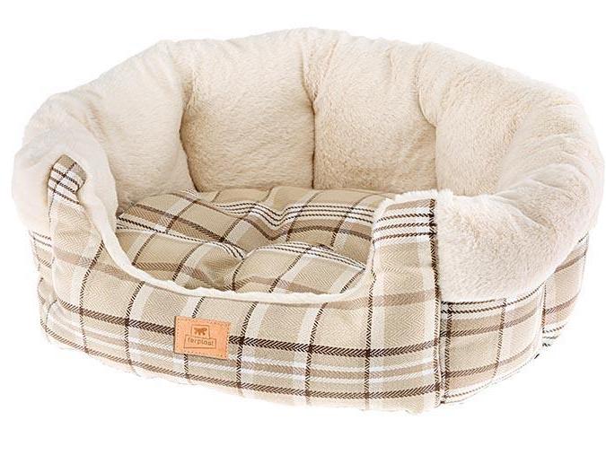 Ферпласт ETOILE 2 CUSCINO Софа с мехом 45х46х20см (бежевая)