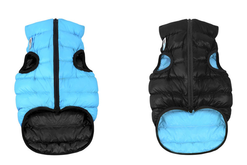 AiryVest Курточка "L 55" двухсторонняя чёрно-голубая