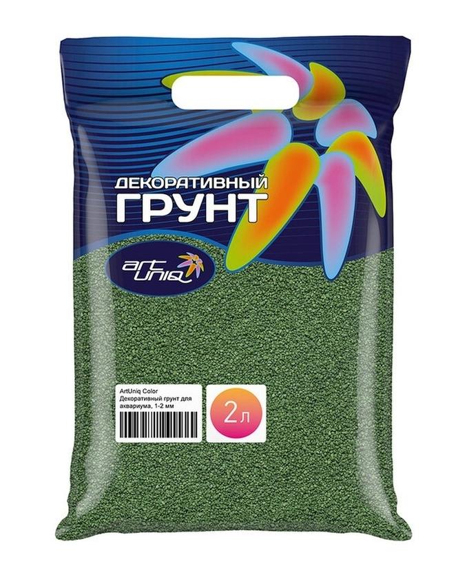 ArtUniq Грунт Болотный для аквариума 1-2мм 2л (3кг)