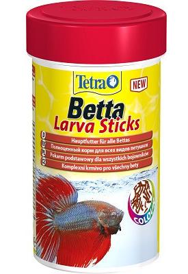 Tetra Betta Larva Sticks Корм для бойцовых и других лабиринтовых рыб в форме мотыля 100мл