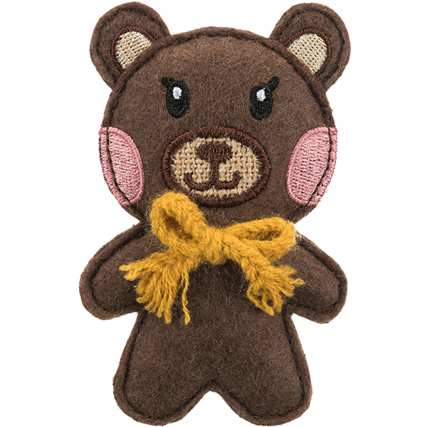 TRIXIE Игрушка Медведь с кошачьей мятой  10см