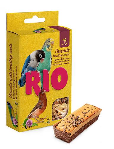 RIO Бисквиты для птиц с полезными семенами 35г