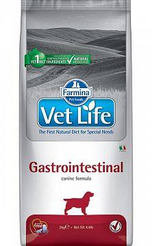Vet Life Dog Gastro-Intestinal Корм для собак заболевания ЖКТ