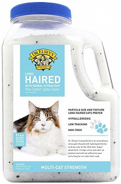Dr.Elsey's Cat "Long Hair Litter" Наполнитель комкующийся для длин-ных кошек 3,6кг