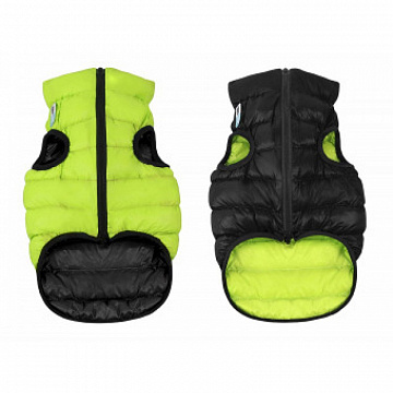AiryVest Курточка "L 55" двухсторонняя салатово-чёрная