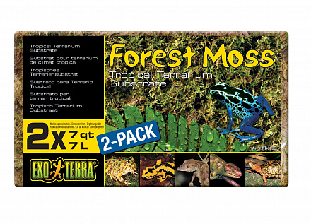 Н230957 Мох "ExoTerra" Forest Moss натуральный для террариума РТ3095
