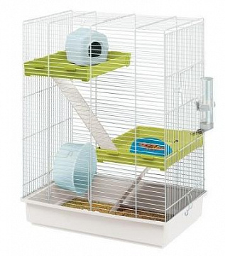 Ферпласт HAMSTER TRIS Клетка для хомяков 46х29х58см