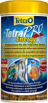 TetraPro Energy Crisps корм-чипсы для всех видов рыб для дополнительной энергии 100 мл