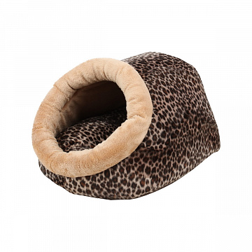 PINKAHOLIC Домик Snuggle 37х42х25см (коричневый)