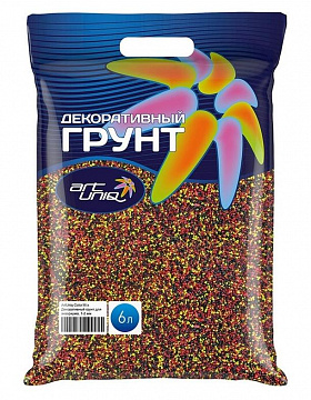 ArtUniq Грунт Пламя для аквариума 1-2мм 6л (9кг)