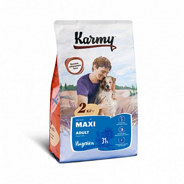 Karmy Dog Maxi Корм для собак крупных пород Индейка