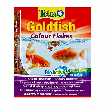 Tetra Goldfish Корм в хлопьях для всех видов золотых рыбок 12г (саше)