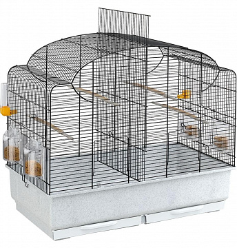 Ферпласт CANTO Клетка с разделительной решёткой для птиц 71x38x60,5см