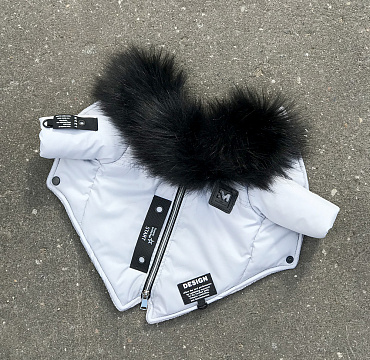 Limargy Зимняя парка "La Fash серая" (S , SM , M , ML, L , XL )