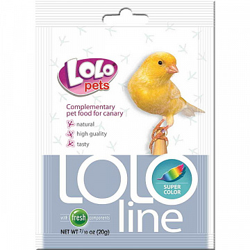 LoLo Pets Lololine для канареек Супер окраска 20г