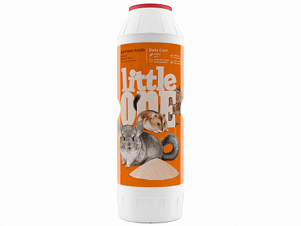 Little One Песок для купания шиншилл 1кг (банка)