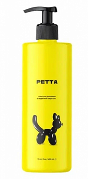 PETTA Шампунь для кошек с короткой шерстью 400мл