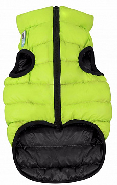 AiryVest Курточка двухсторонняя,L 65,салатово-черная