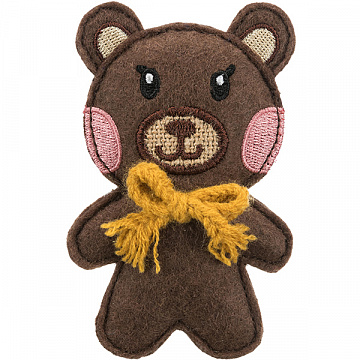 TRIXIE Игрушка Медведь с кошачьей мятой  10см