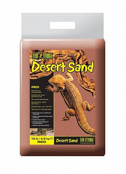 Н231053 Песок "ExoTerra" Desert Sand для террариума 4,5кг красный РТ3105